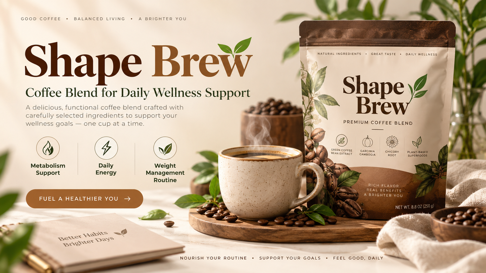 Shape Brew | Weight Loss Coffee & Daily Wellness